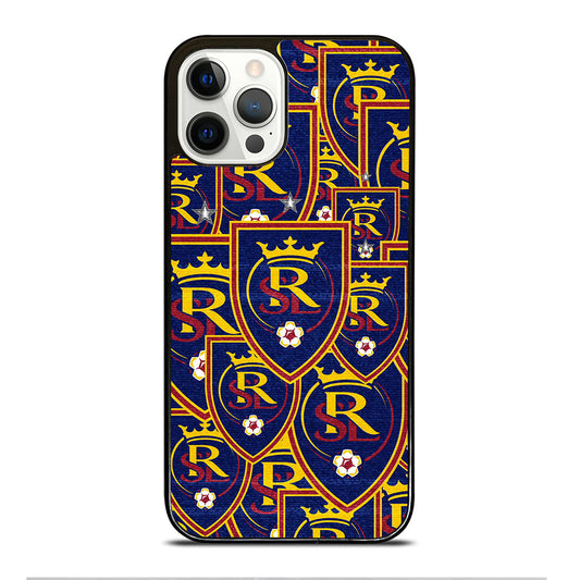 REAL SALT LAKE LOGO PATTERN iPhone 12 Pro Case Cover