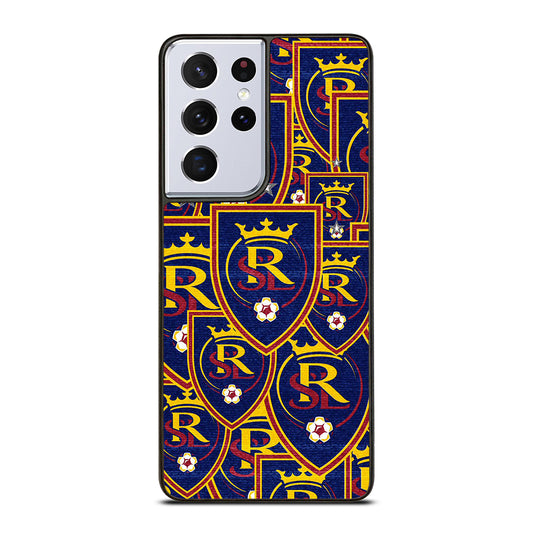 REAL SALT LAKE LOGO PATTERN Samsung Galaxy S21 Ultra Case Cover