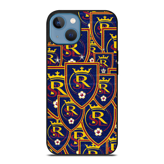 REAL SALT LAKE LOGO PATTERN iPhone 13 Case Cover
