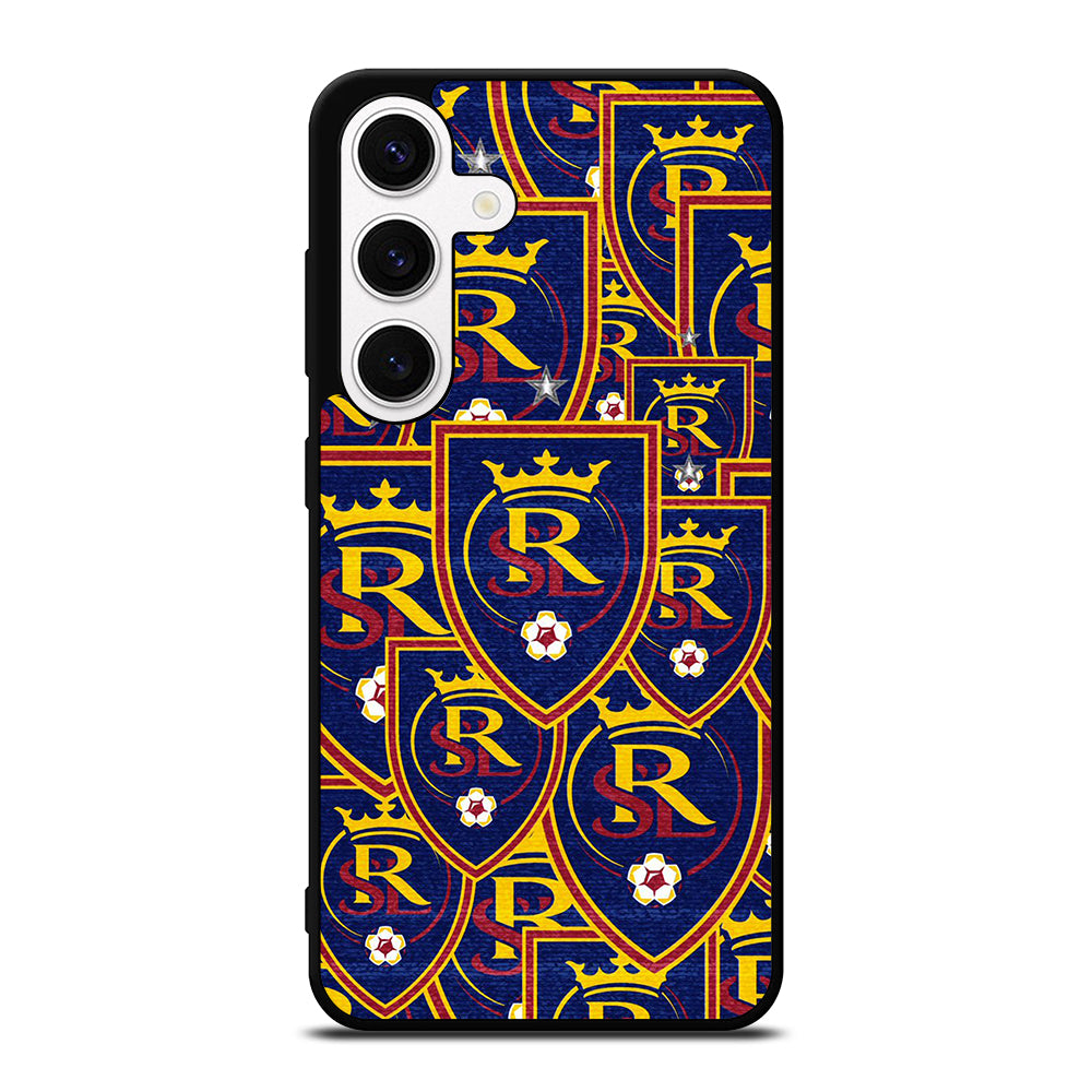 REAL SALT LAKE LOGO PATTERN Samsung Galaxy S24 Case Cover