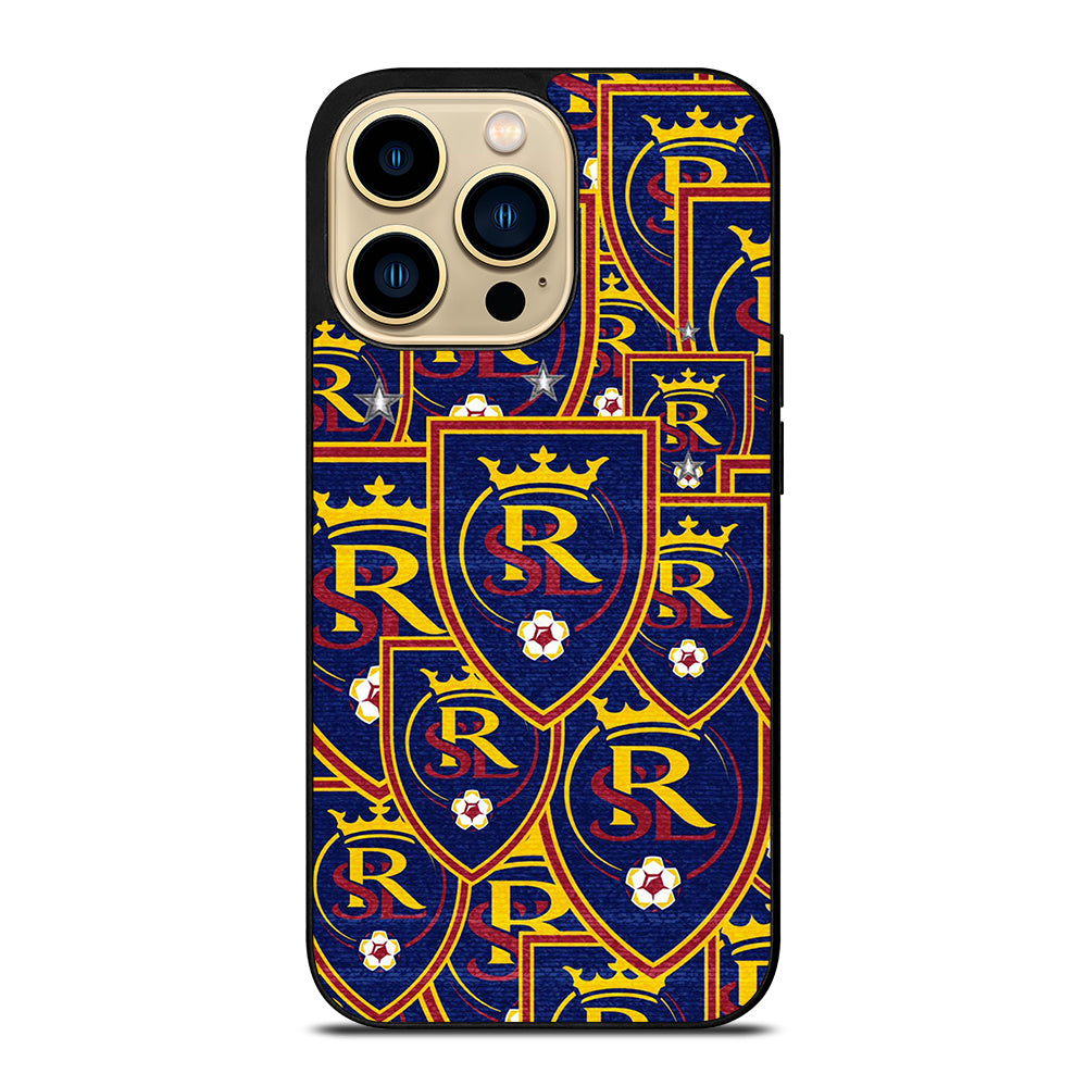 REAL SALT LAKE LOGO PATTERN iPhone 14 Pro Max Case Cover