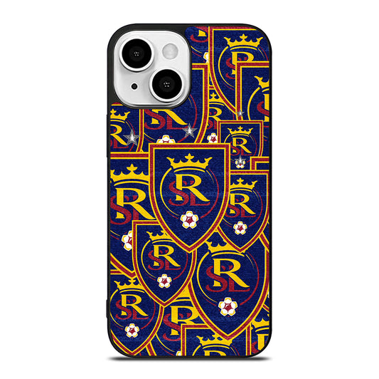 REAL SALT LAKE LOGO PATTERN iPhone 13 Mini Case Cover