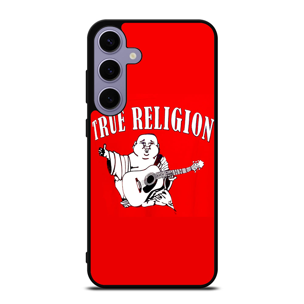 RED BIG BUDDHA TRUE RELIGION LOGO 2 Samsung Galaxy S24 Plus Case Cover
