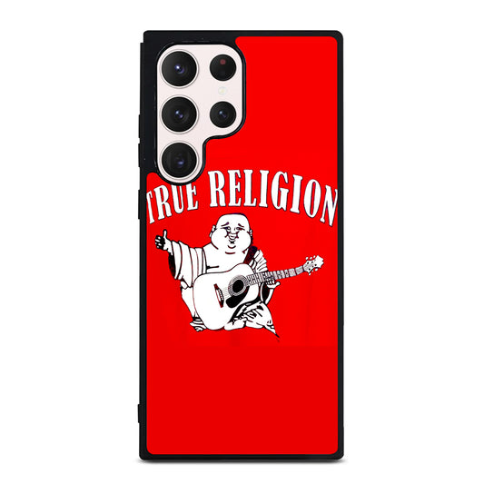 RED BIG BUDDHA TRUE RELIGION LOGO 2 Samsung Galaxy S23 Ultra Case Cover