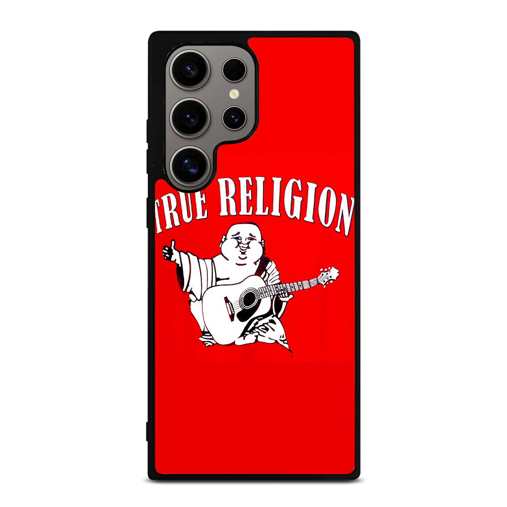 RED BIG BUDDHA TRUE RELIGION LOGO 2 Samsung Galaxy S24 Ultra Case Cover