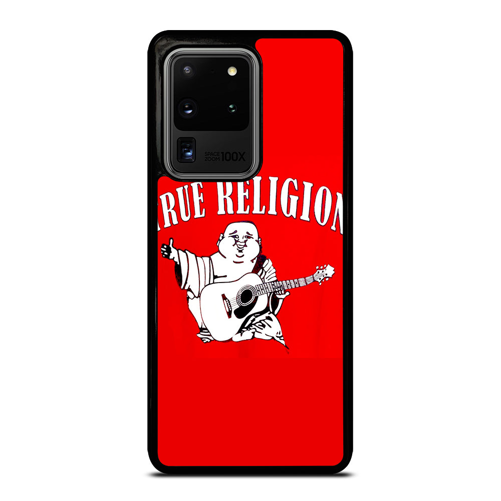 RED BIG BUDDHA TRUE RELIGION LOGO 2 Samsung Galaxy S20 Ultra Case Cover