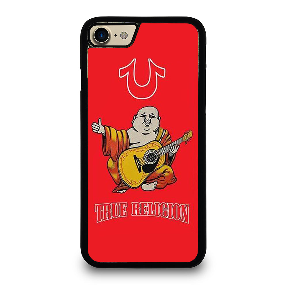 RED BIG BUDDHA TRUE RELIGION LOGO 3 iPhone 7 / 8 Case Cover