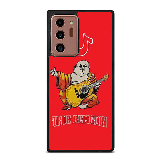 RED BIG BUDDHA TRUE RELIGION LOGO 3 Samsung Galaxy Note 20 Ultra Case Cover