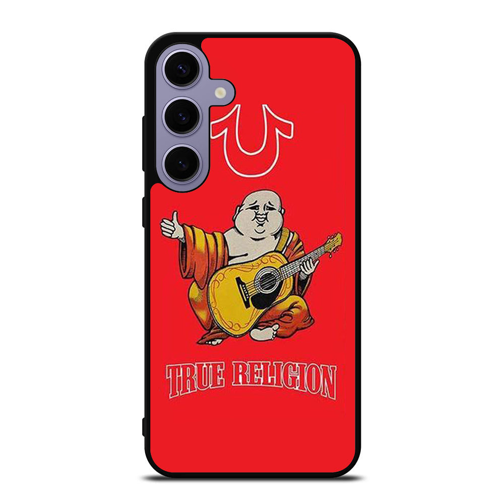 RED BIG BUDDHA TRUE RELIGION LOGO 3 Samsung Galaxy S24 Plus Case Cover