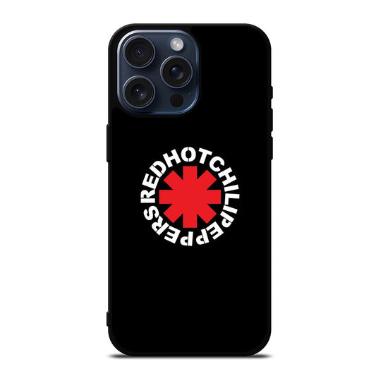 RED HOT CHILI PEPPERS ROCK BAND LOGO iPhone 15 Pro Max Case Cover
