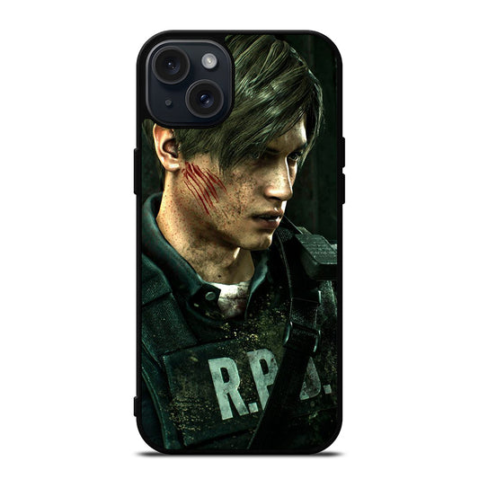 RESIDENT EVIL LEON iPhone 15 Plus Case Cover