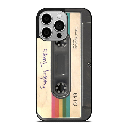 RETRO CASSETTE TAPE RETRO 1 iPhone 14 Pro Case Cover