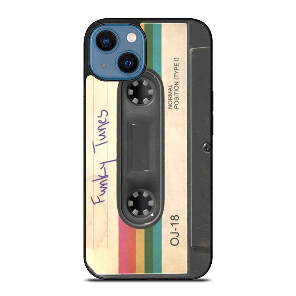 RETRO CASSETTE TAPE RETRO 1 iPhone 14 Case Cover