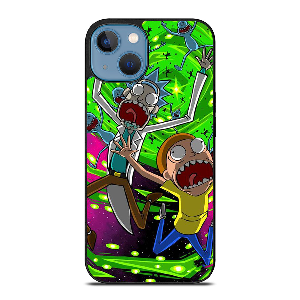 RICK AND MORTY CARTOON SERIES iPhone 13 Case Cover