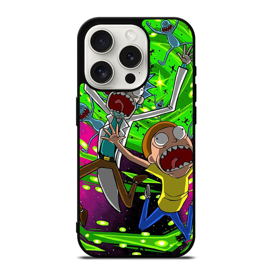 RICK AND MORTY CARTOON SERIES iPhone 15 Pro Case Cover