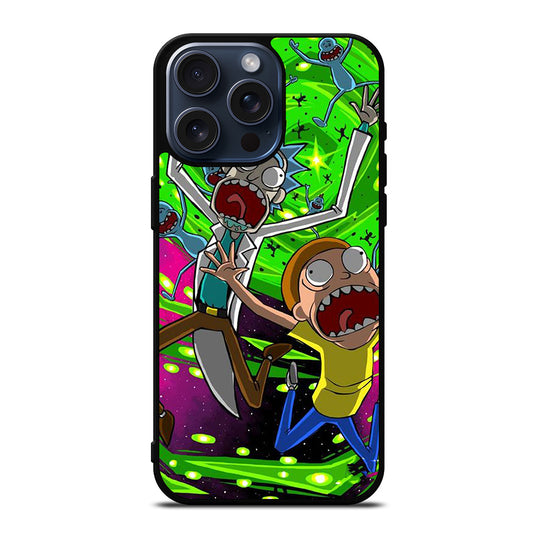 RICK AND MORTY CARTOON SERIES iPhone 15 Pro Max Case Cover