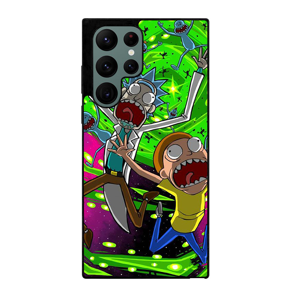 RICK AND MORTY CARTOON SERIES Samsung Galaxy S22 Ultra Case Cover