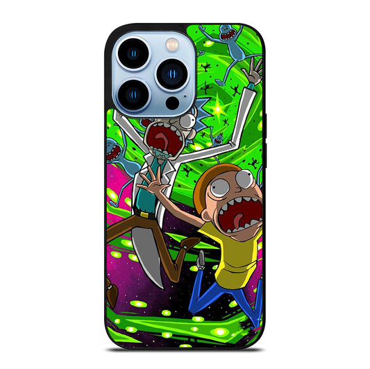 RICK AND MORTY CARTOON SERIES iPhone 13 Pro Max Case Cover