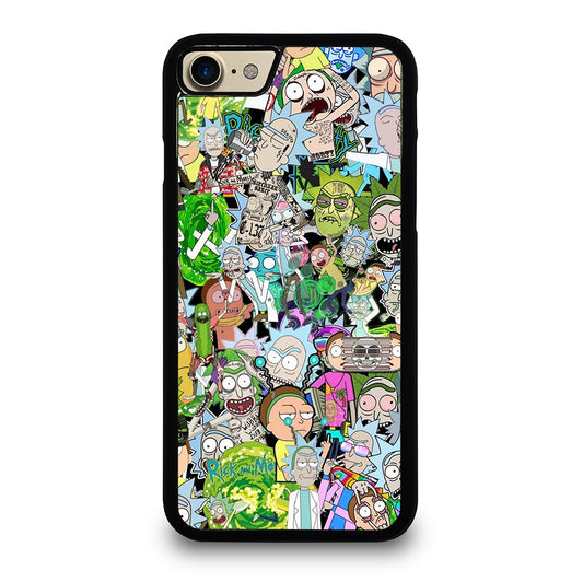 RICK AND MORTY COLLAGE CARTOON iPhone 7 / 8 Case Cover