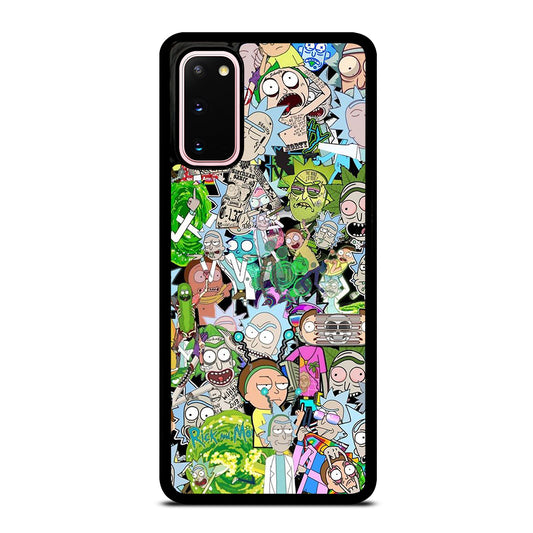 RICK AND MORTY COLLAGE CARTOON Samsung Galaxy S20 Case Cover