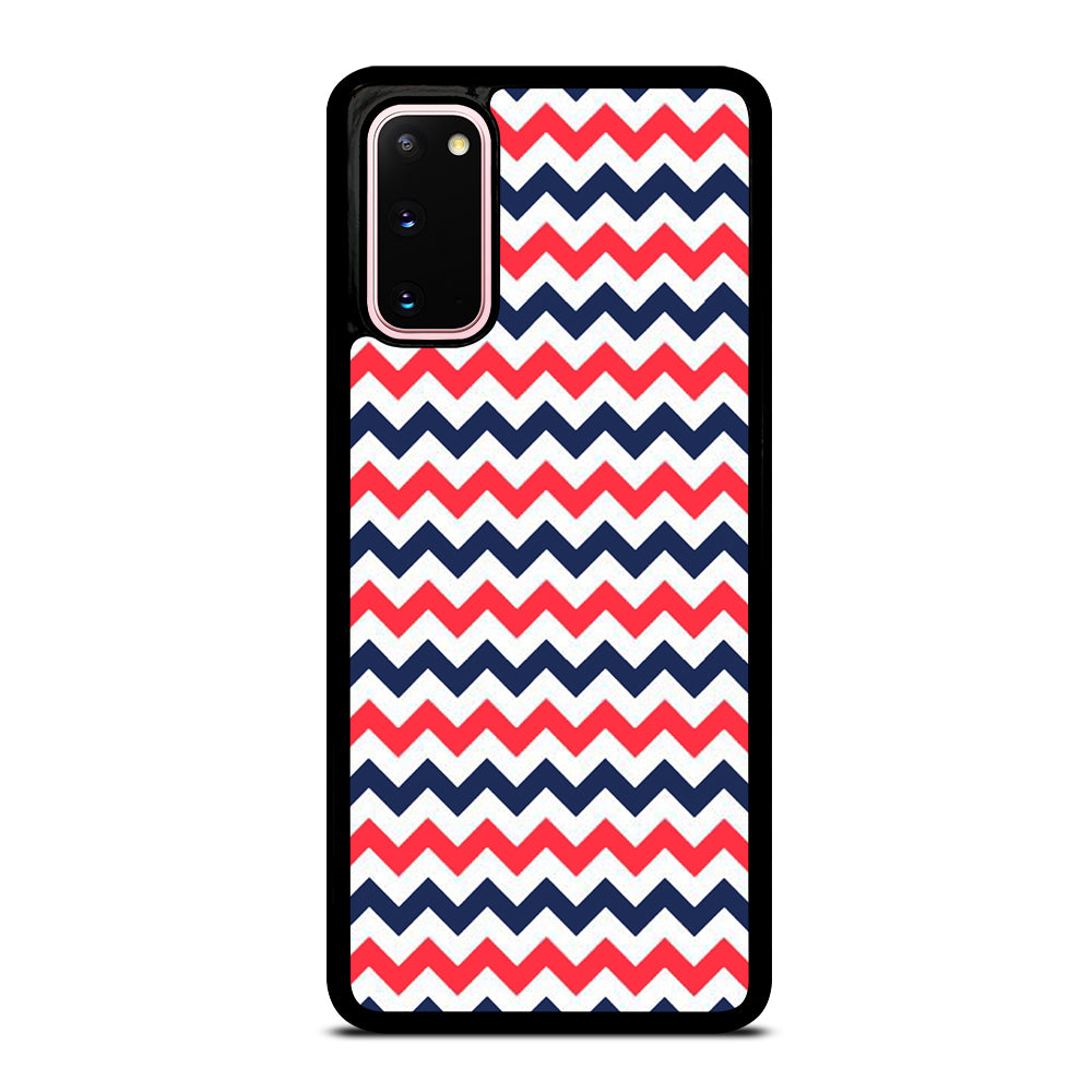 RILEY BLAKE CHEVRON PATTERN 4 Samsung Galaxy S20 Case Cover
