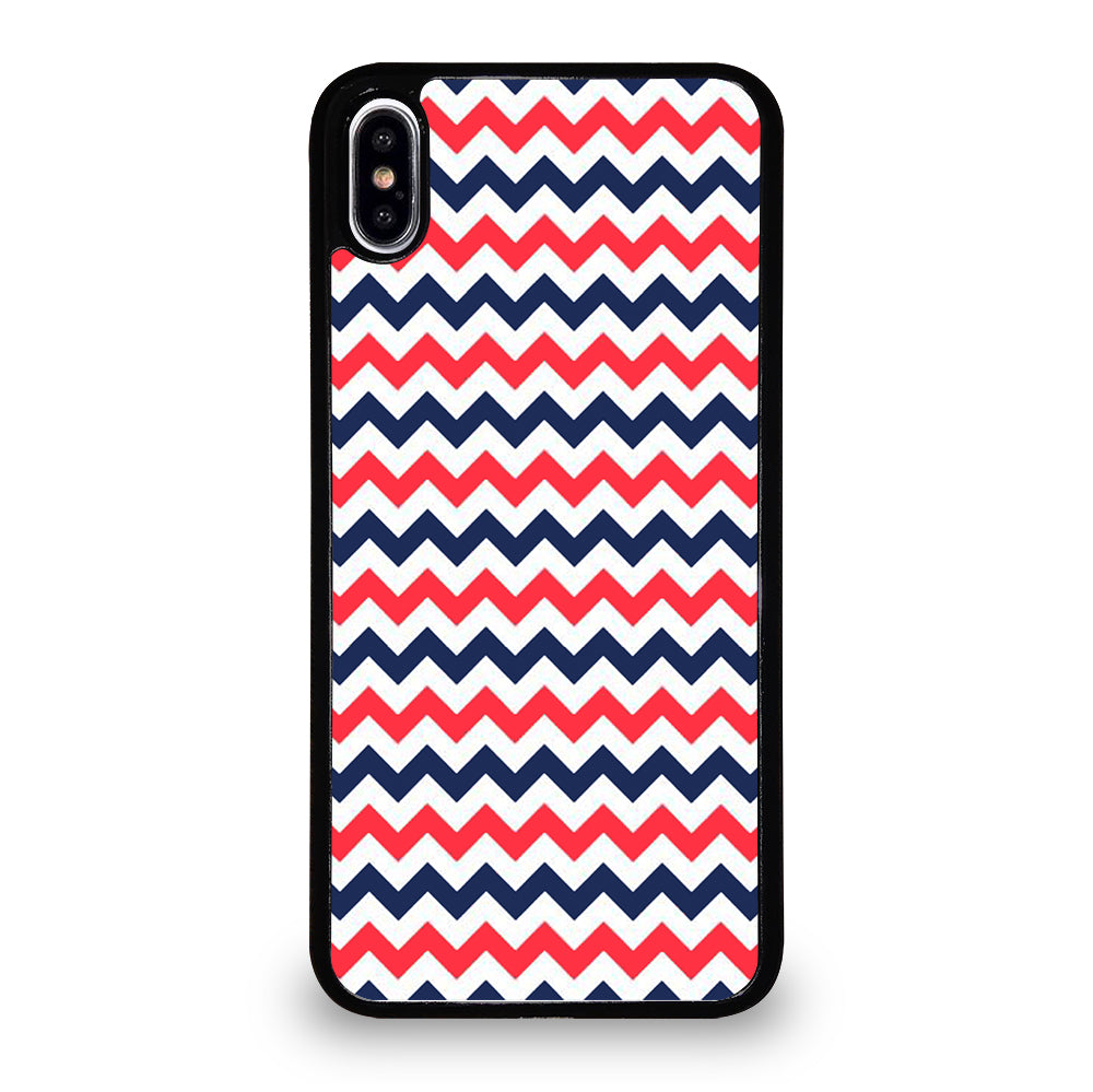 RILEY BLAKE CHEVRON PATTERN 4 iPhone XS Max Case Cover
