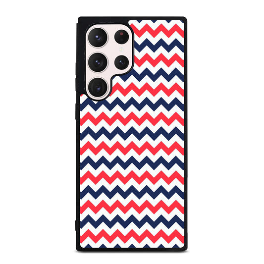 RILEY BLAKE CHEVRON PATTERN 4 Samsung Galaxy S23 Ultra Case Cover