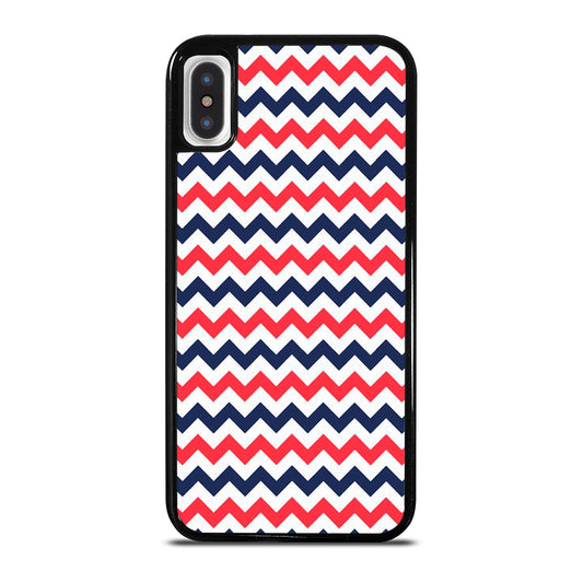 RILEY BLAKE CHEVRON PATTERN 4 iPhone X / XS Case Cover
