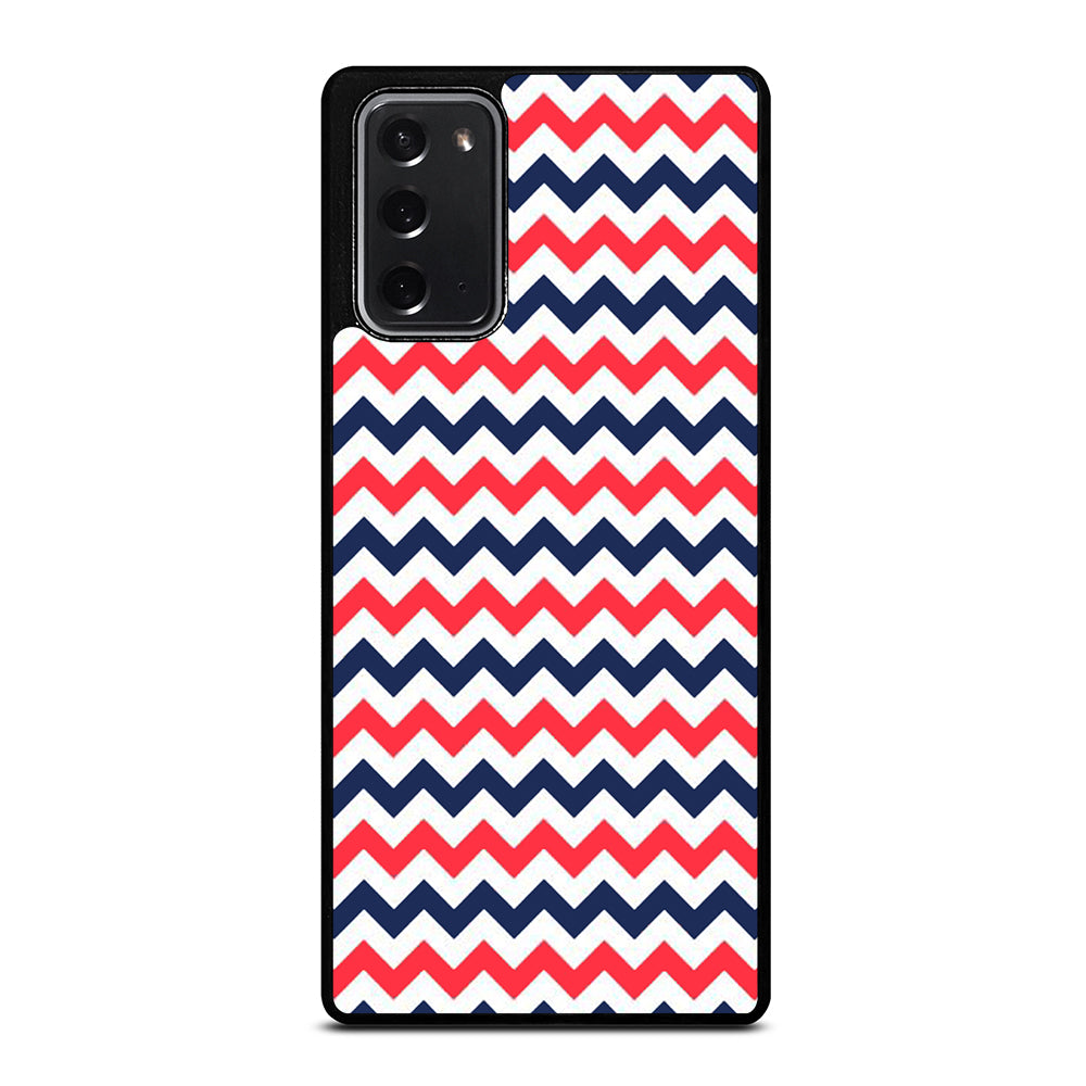 RILEY BLAKE CHEVRON PATTERN 4 Samsung Galaxy Note 20 Case Cover