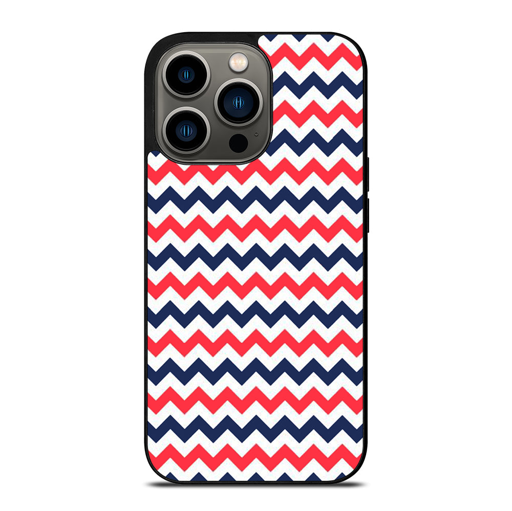 RILEY BLAKE CHEVRON PATTERN 4 iPhone 13 Pro Case Cover
