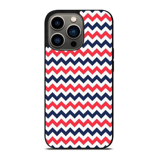 RILEY BLAKE CHEVRON PATTERN 4 iPhone 13 Pro Case Cover