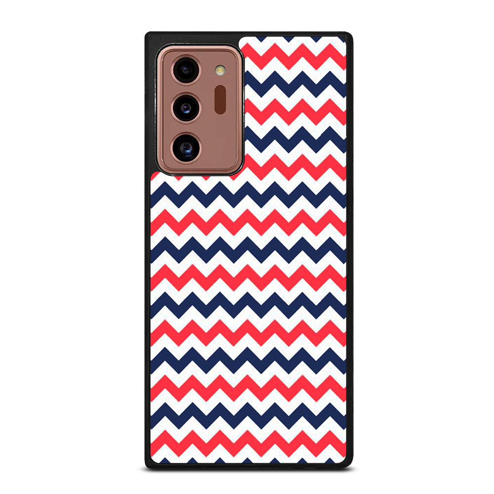 RILEY BLAKE CHEVRON PATTERN 4 Samsung Galaxy Note 20 Ultra Case Cover