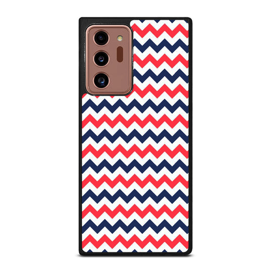 RILEY BLAKE CHEVRON PATTERN 4 Samsung Galaxy Note 20 Ultra Case Cover