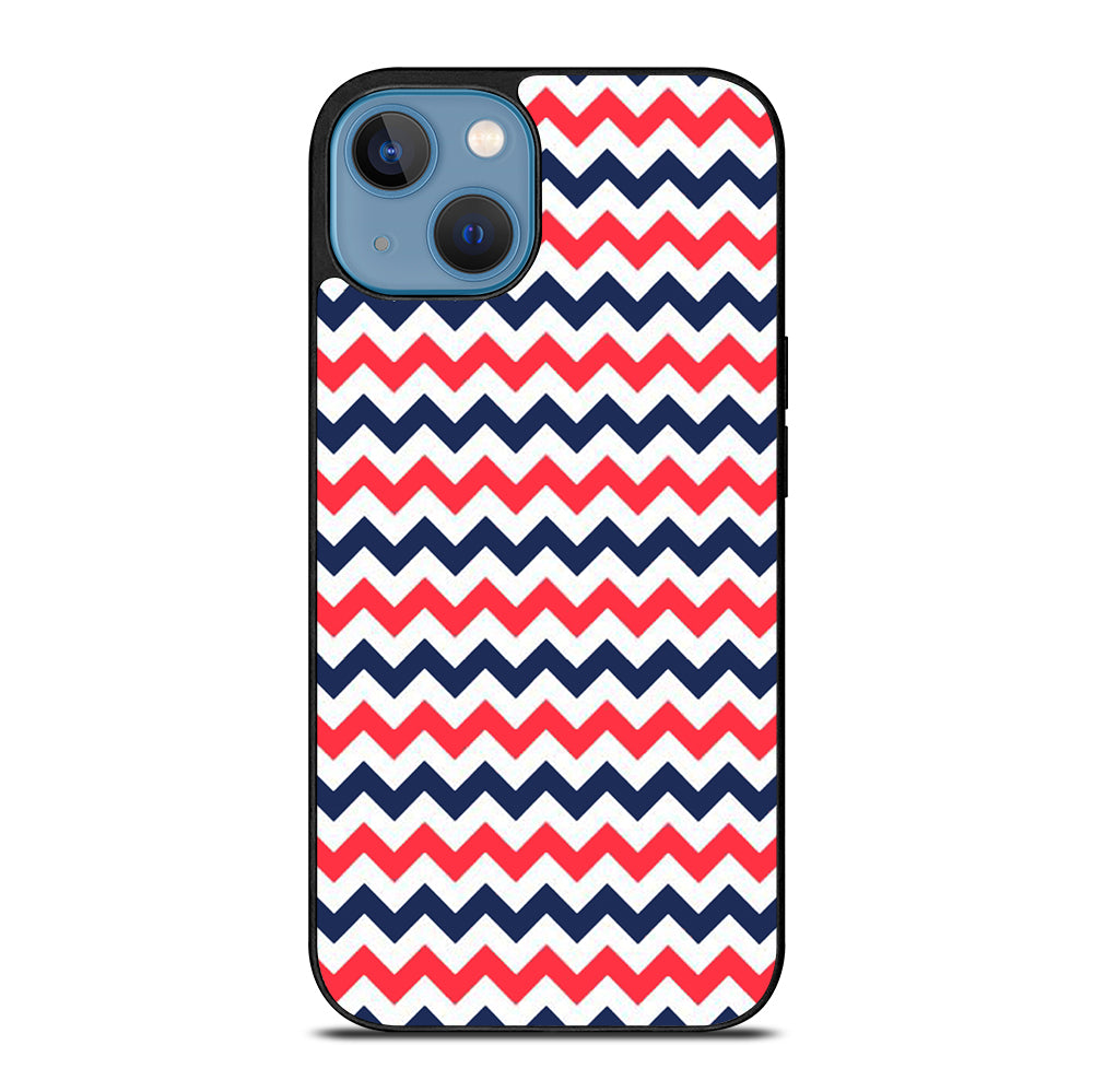RILEY BLAKE CHEVRON PATTERN 4 iPhone 13 Case Cover