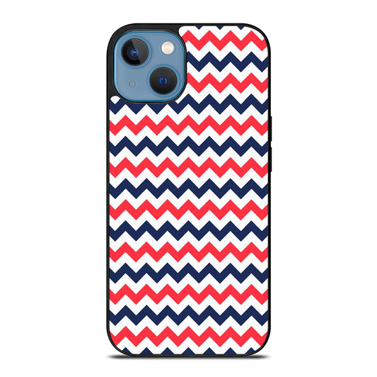 RILEY BLAKE CHEVRON PATTERN 4 iPhone 13 Case Cover