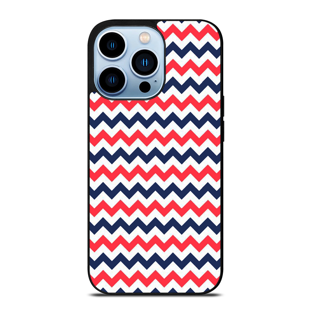 RILEY BLAKE CHEVRON PATTERN 4 iPhone 13 Pro Max Case Cover