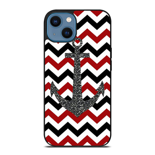 RILEY BLAKE CHEVRON PATTERN 5 iPhone 14 Case Cover