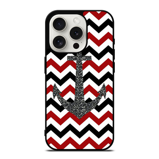 RILEY BLAKE CHEVRON PATTERN 5 iPhone 15 Pro Case Cover