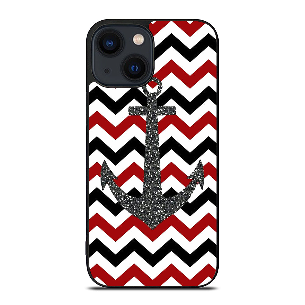 RILEY BLAKE CHEVRON PATTERN 5 iPhone 14 Plus Case Cover