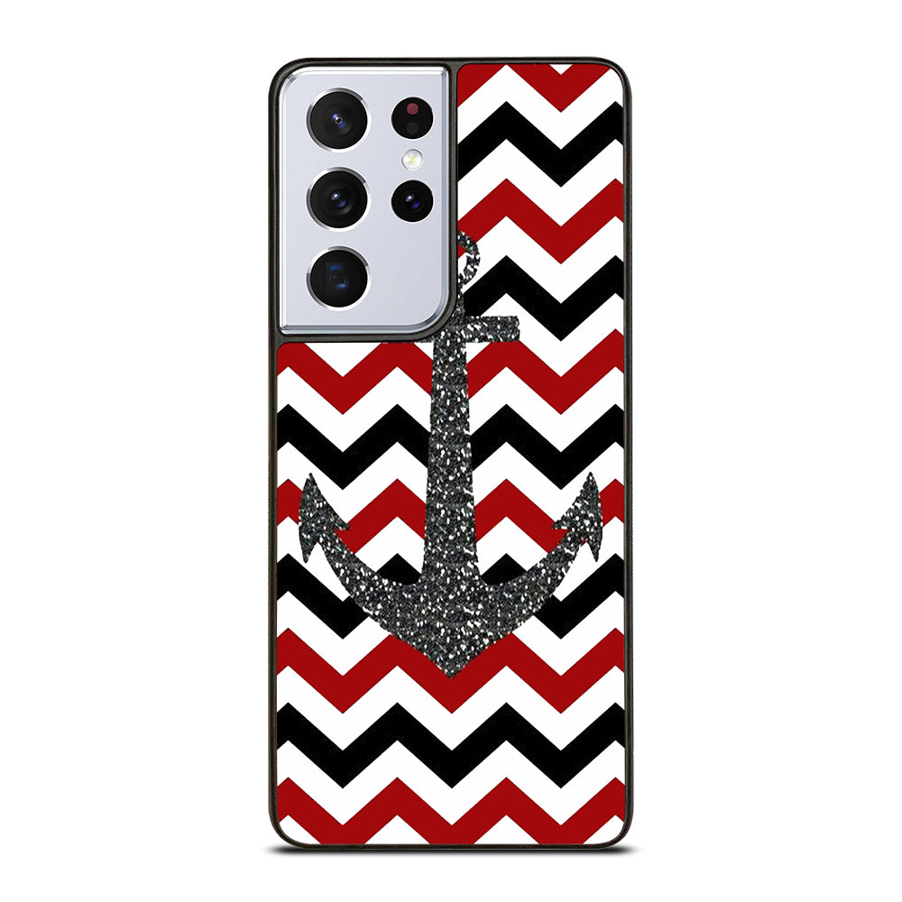 RILEY BLAKE CHEVRON PATTERN 5 Samsung Galaxy S21 Ultra Case Cover