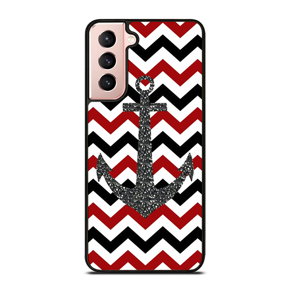 RILEY BLAKE CHEVRON PATTERN 5 Samsung Galaxy S21 Case Cover