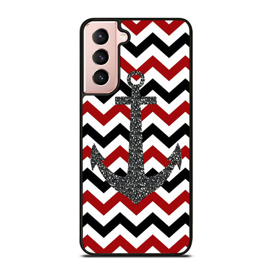 RILEY BLAKE CHEVRON PATTERN 5 Samsung Galaxy S21 Case Cover