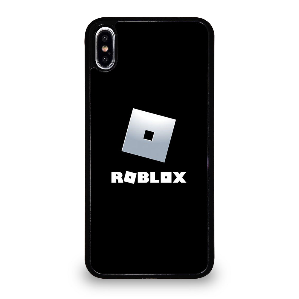 ROBLOX GAME BLACK LOGO iPhone XS Max Case Cover