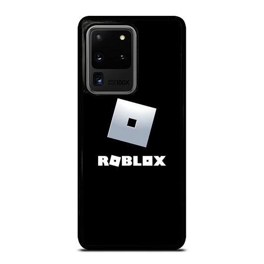 ROBLOX GAME BLACK LOGO Samsung Galaxy S20 Ultra Case Cover