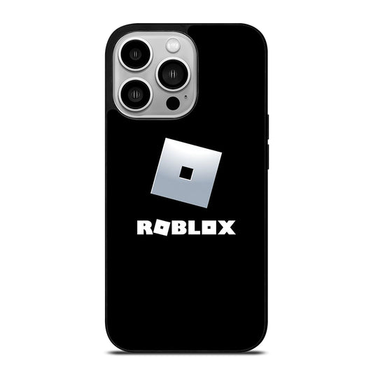ROBLOX GAME BLACK LOGO iPhone 14 Pro Case Cover