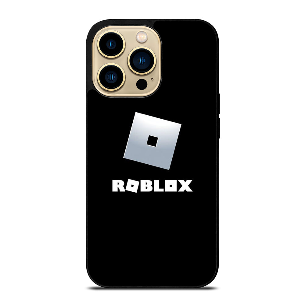 ROBLOX GAME BLACK LOGO iPhone 14 Pro Max Case Cover