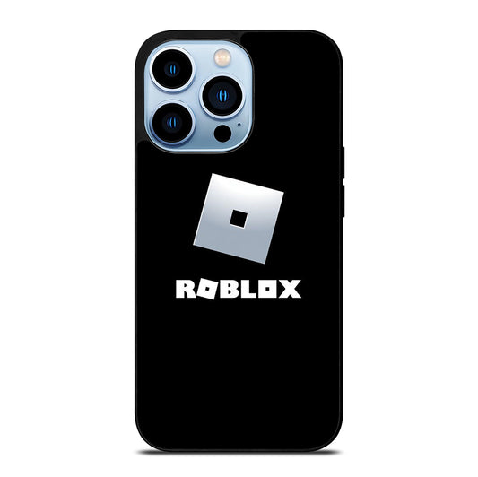 ROBLOX GAME BLACK LOGO iPhone 13 Pro Max Case Cover