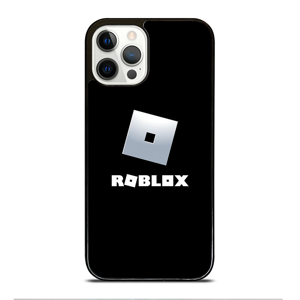 ROBLOX GAME BLACK LOGO iPhone 12 Pro Case Cover