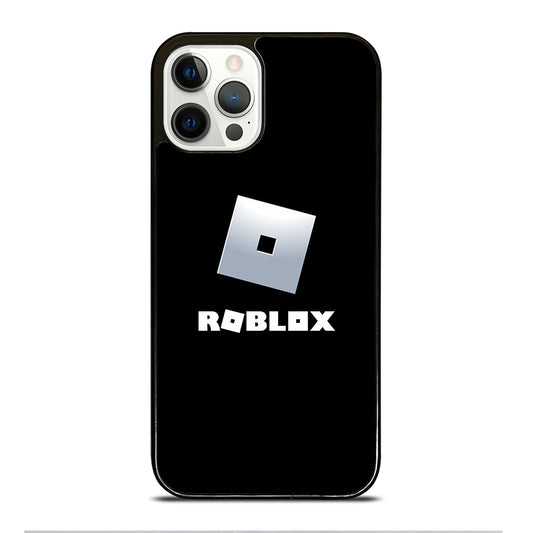 ROBLOX GAME BLACK LOGO iPhone 12 Pro Case Cover