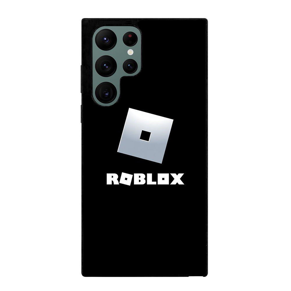 ROBLOX GAME BLACK LOGO Samsung Galaxy S22 Ultra Case Cover